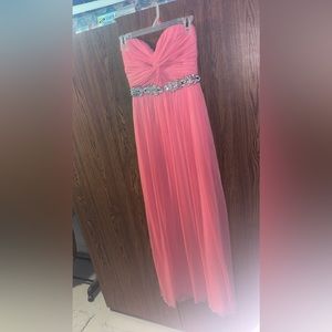 Peach Prom Dress